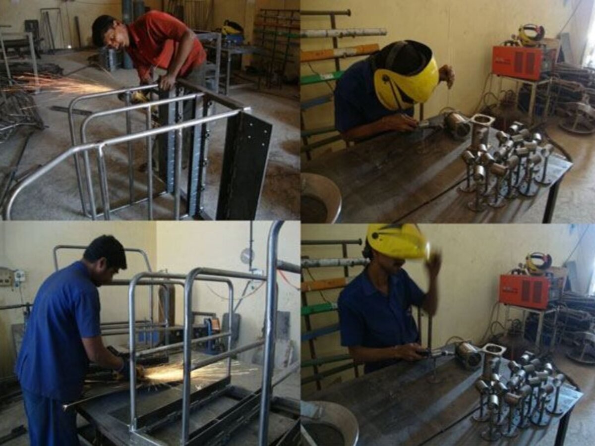 Job work fabrication in stainless steel, mild steel